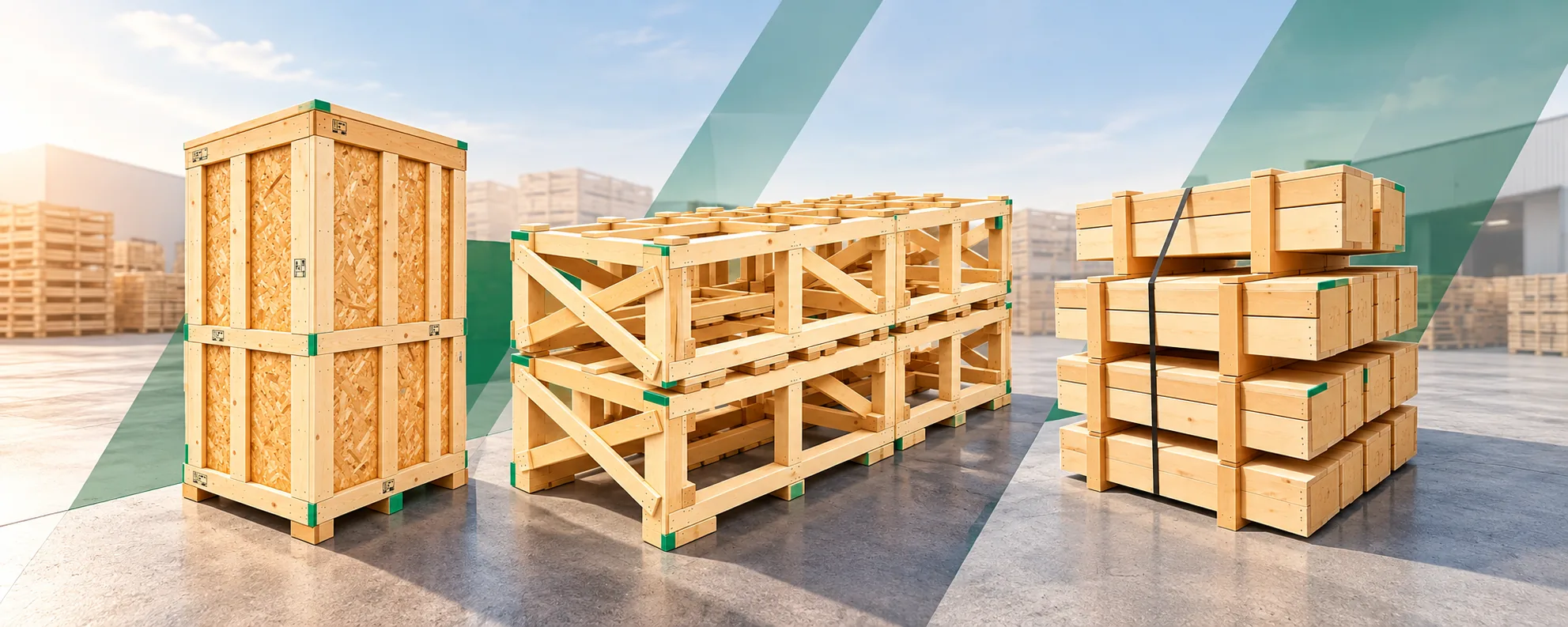 Imballaggi industriali in legno SSG